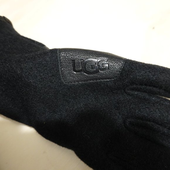 🆕UGG FABRIC AND LEATHER GLOVES - Picture 4 of 6